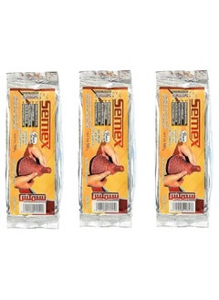 Semex Aswany modeling clay - modeling clay - for artistic works, brown color - 3 pieces (half a kilogram each), total 1.5 kg  - Image 1