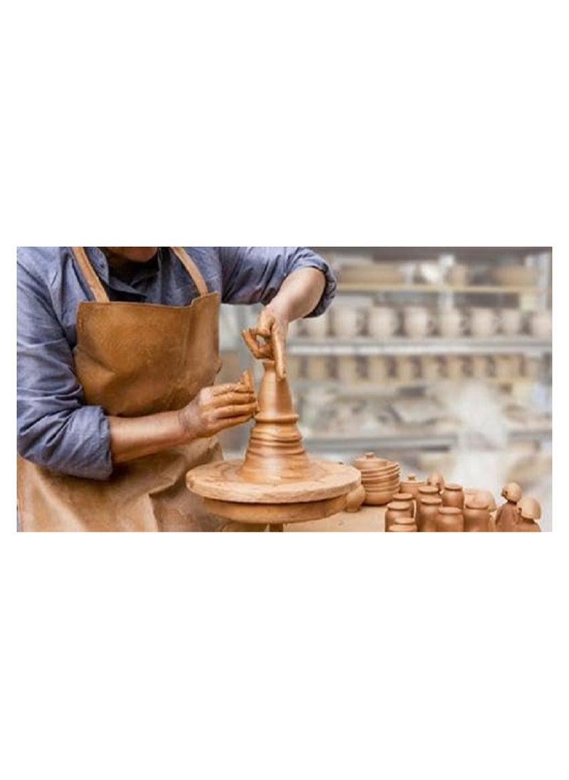 Semex - Aswany modeling clay - modeling clay - for artistic works, brown color - 3 pieces (half a kilogram each), total 1.5 kg - Image 1