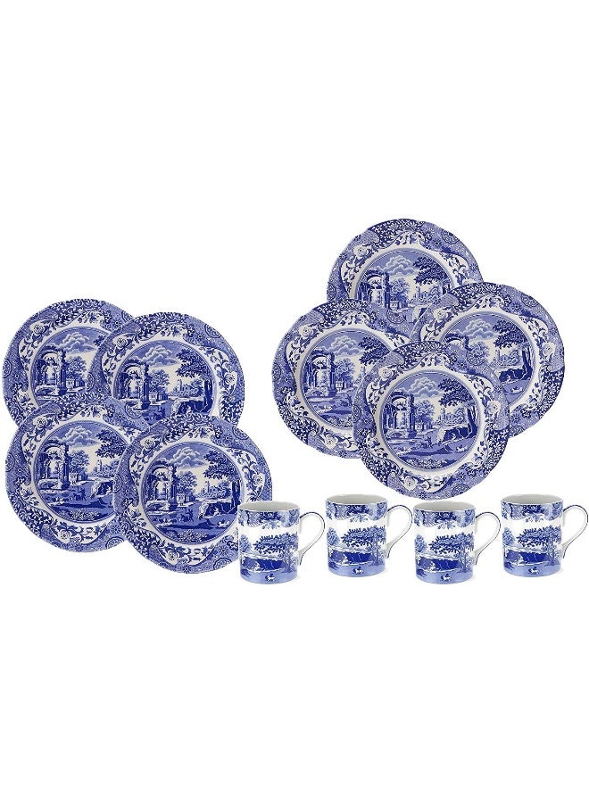 Spode Blue Italian 12Piece Dinnerware Set - Image 2