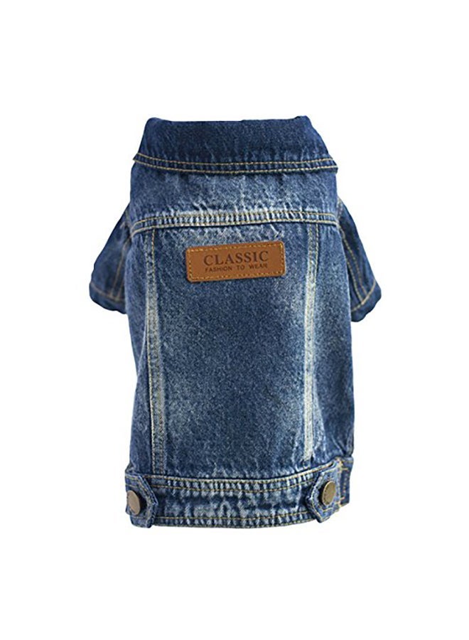 NIBEMINENT Sild Pet Jeans Jacket Blue Large - Image 1