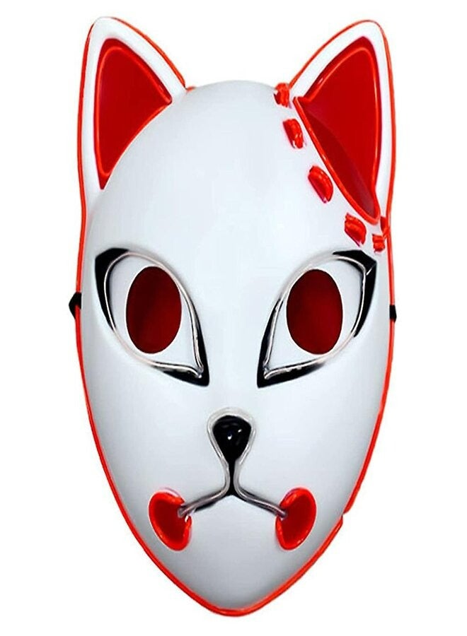Tanjiro Fox Warding Mask – Cosplay / Anime Face Mask