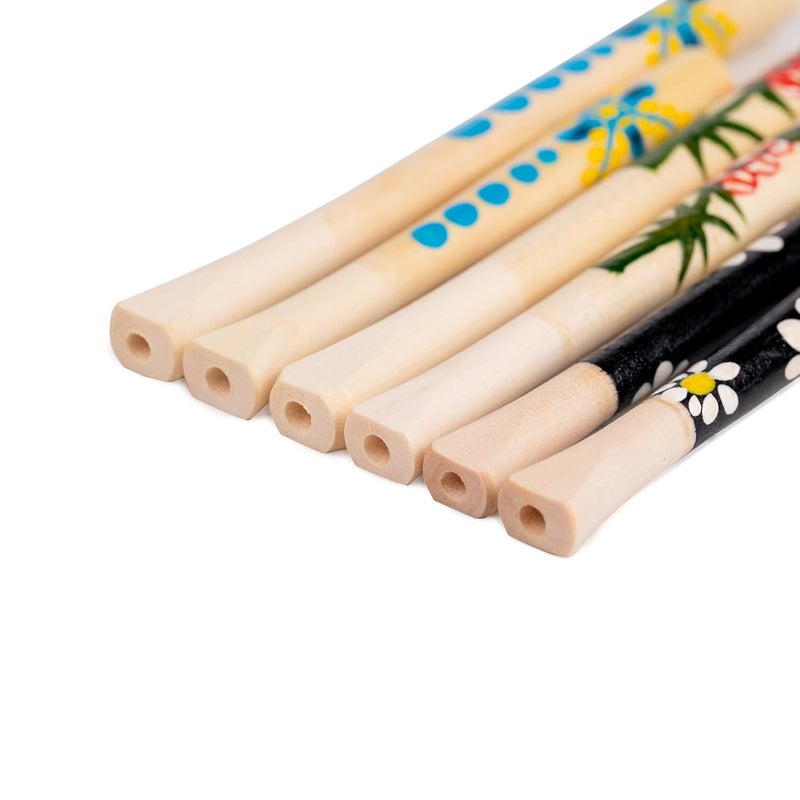 Dr Watson Dr. Watson - Cigarette Holders, Set of 6, fit Regular Size Cigarettes, Handcrafted from Natural Wood - Image 3