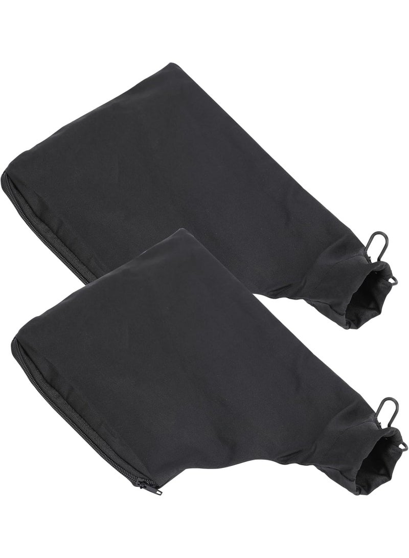 SOLARAE Miter Saw Dust Bag, 2 Pack Table Saw Dust Collect Bag, with Zipper and Wired Adjustable Stand Dust Bag for Belt Sander Parts Diagonal Saw Miter Saw Accessories - Image 1