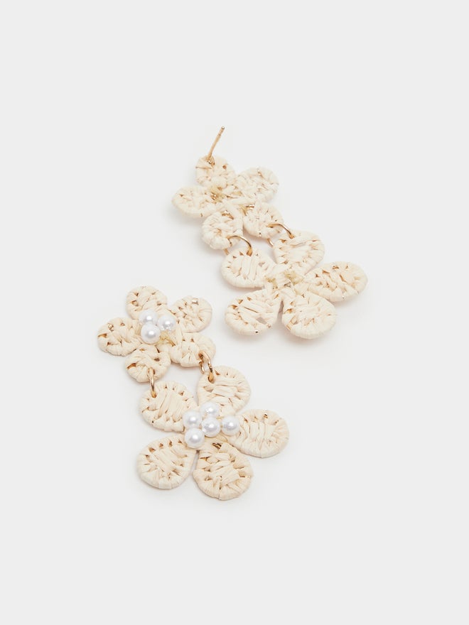 Styli Styli Embellished Bamboo Earrings  - Image 2