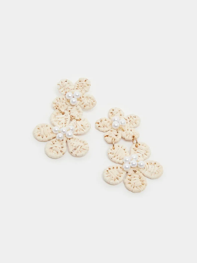 Styli Styli Embellished Bamboo Earrings