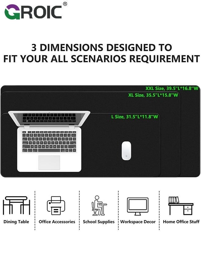 GROIC Topographic Contour Gaming Mouse Pad Large for Desk Keyboard and Mat Computer Protector Office Accessories Gifts  - Image 4