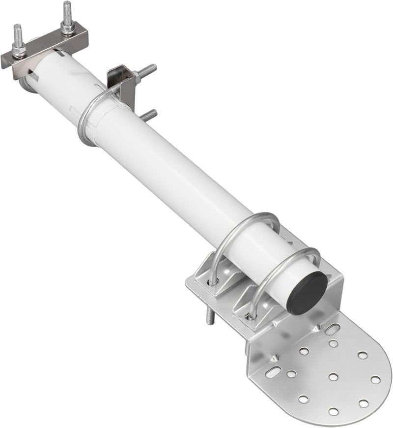 Keenso Durable Roof Wall Pole Mount Bracket for V2 Internet Antenna, Rainproof Antenna Pole Installation Set for Farm Use, Stainless Steel - Image 4