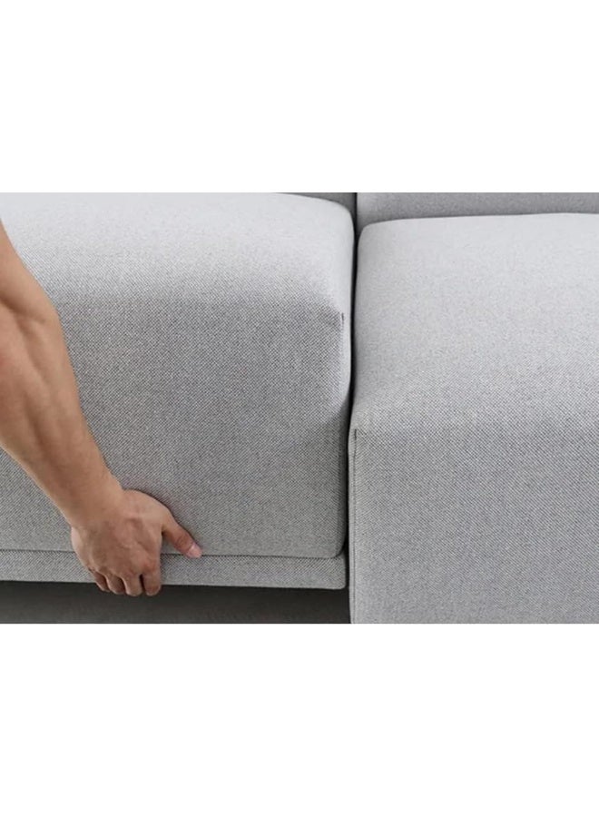 Generic Modular Sectional Sofa Furniture Fabric L Sofa For Living Room (left)  - Image 4