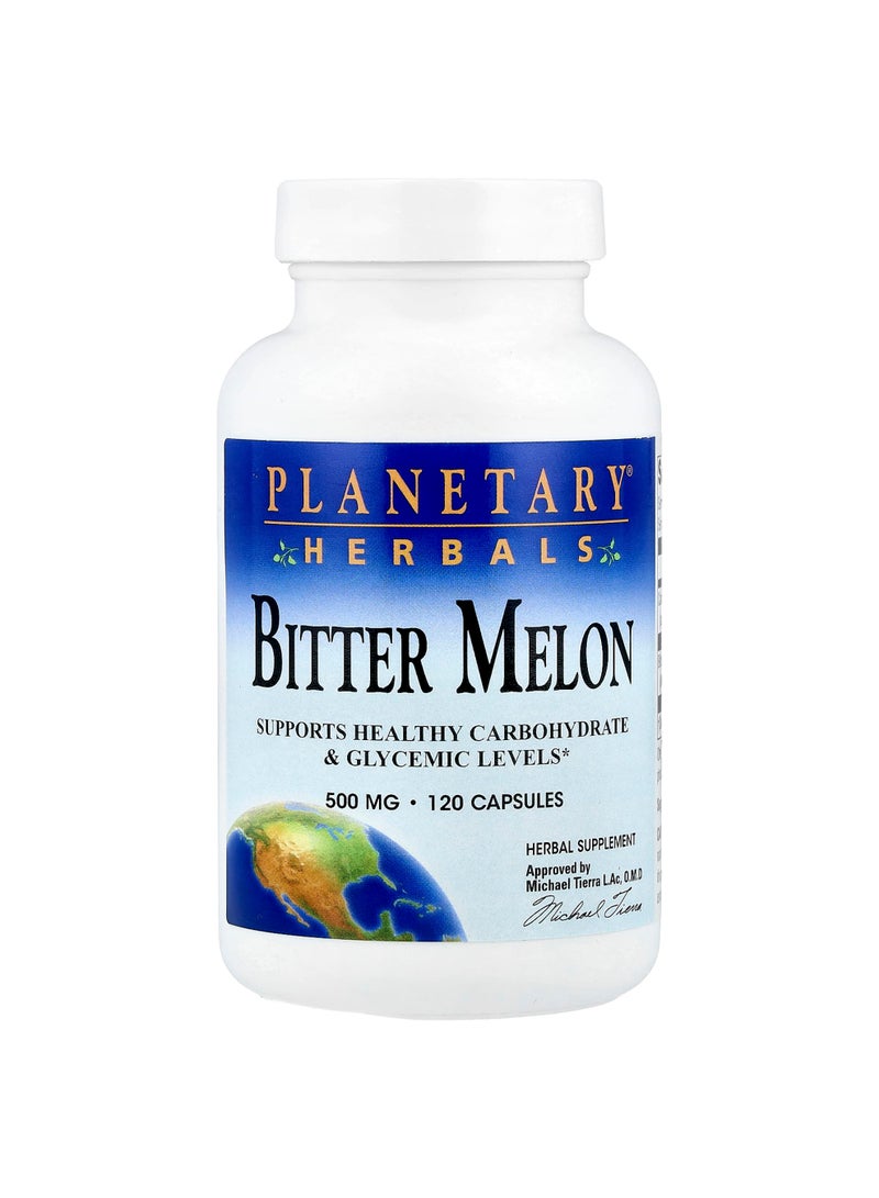 PLANETARY HERBALS Bitter Melon, 120 Capsules