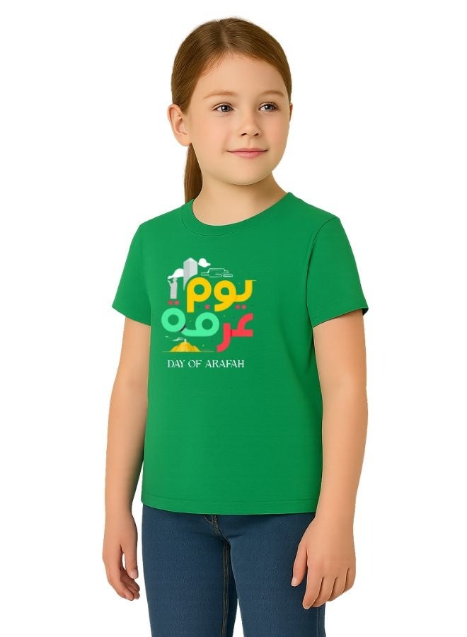 PRINTSHOP4ME Arafah Day Special Girl’s Cotton T-Shirt–Premium Quality Round Neck Short Sleeve Islamic T-Shirt For Girl | Soft Breathable Fabric | Comfortable Daily Wear  - Image 2
