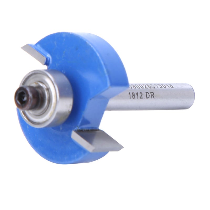 3/8 Inch Height T Type Rabbeting Router Bit 1/4 Inch Shank Woodworking Milling Cutter - Image 1
