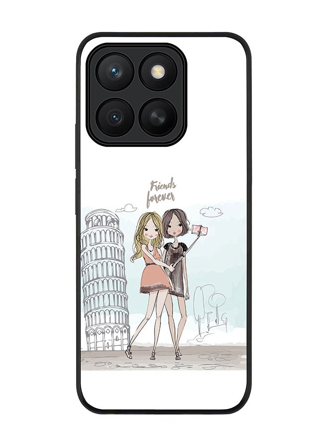 Stylizedd For Honor X8c Case,Slim fit Camera Protection, Shockproof Thin Phone cover  - Friends Forever