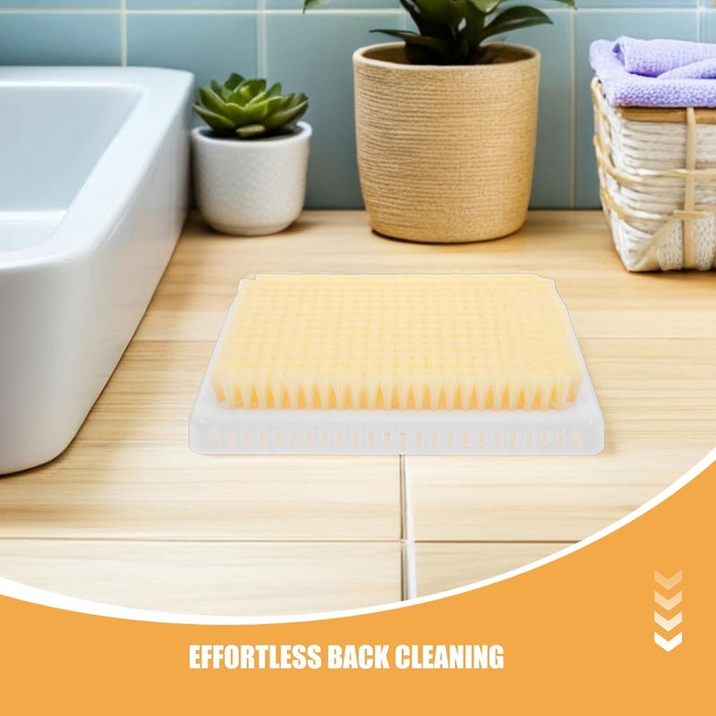 2pcs Wall Mounted Back Scrubber and Exfoliating Shower Back Scratcher with Massage Pad for Men and Women Bathing Accessories - Image 2