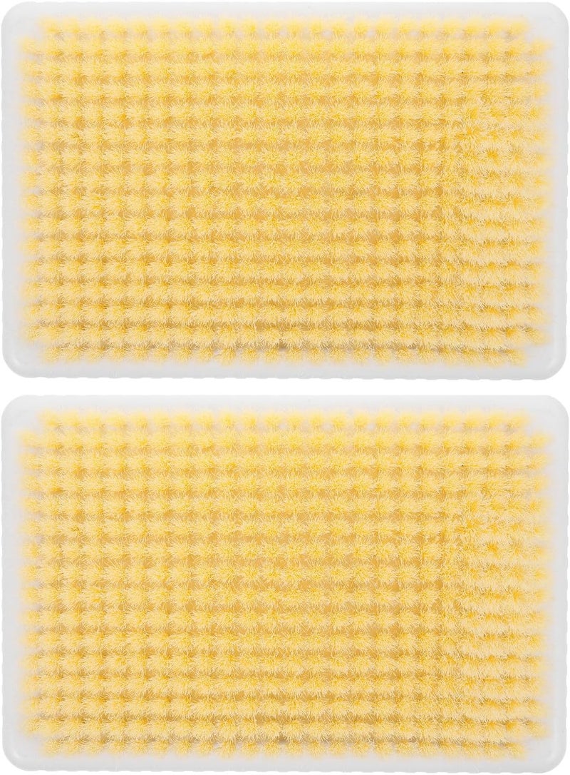 2pcs Wall Mounted Back Scrubber and Exfoliating Shower Back Scratcher with Massage Pad for Men and Women Bathing Accessories - Image 1