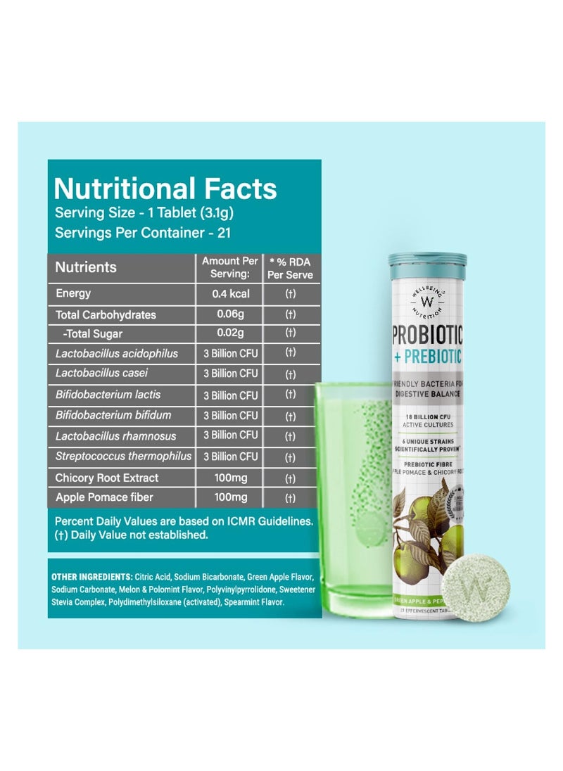 WELLBEING NUTRITION - Wellbeing Nutrition Probiotic Prebiotic Pack Of 2 - Image 1