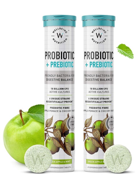 Wellbeing Nutrition Probiotic Prebiotic Pack Of 2