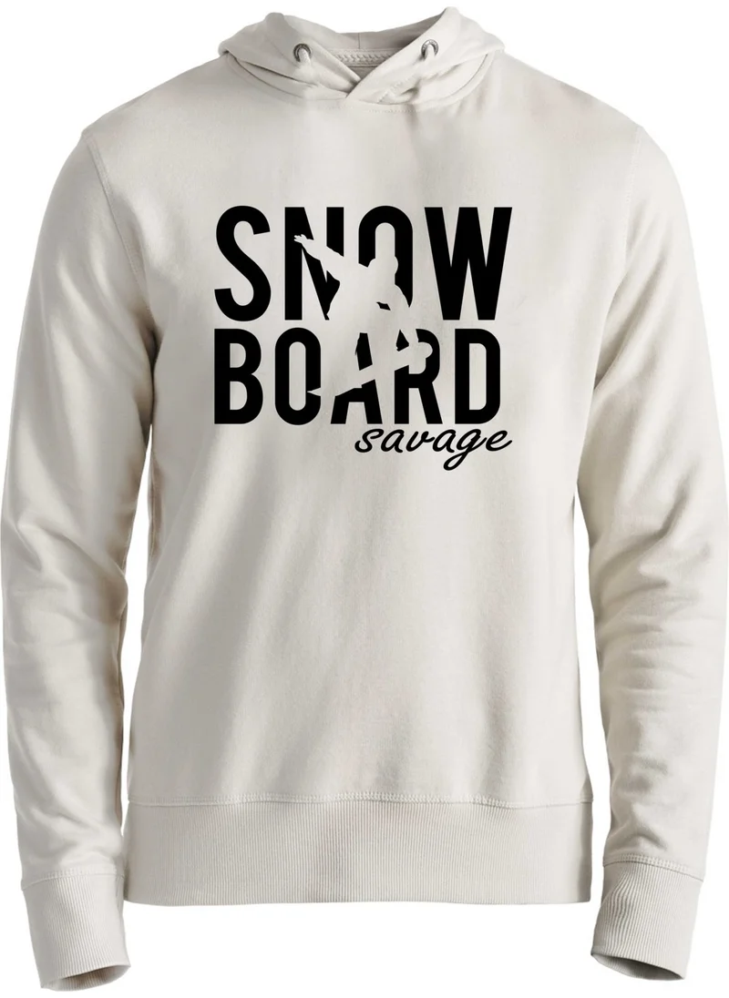 Alfa Tshirt Snowboard Savage Ecru Sweatshirt