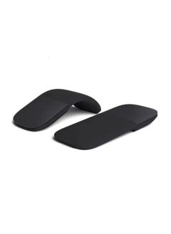 Bluetooth Curved Touch Mouse, Portable Wireless Foldable Mouse, Without USB Nano Receiver, Ergonomic Mini Optical Computer Mouse for Laptop Tablet Smartphone