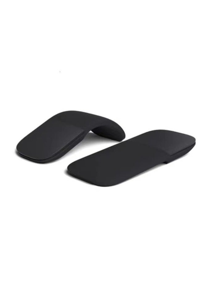 General - Bluetooth Curved Touch Mouse, Portable Wireless Foldable Mouse, Without USB Nano Receiver, Ergonomic Mini Optical Computer Mouse for Laptop Tablet Smartphone - Image 1
