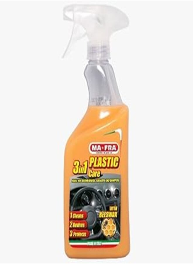 MAFRA - Mafra Plastic Cleaner 3 In 1 For Car Care, 500 Ml - Image 1