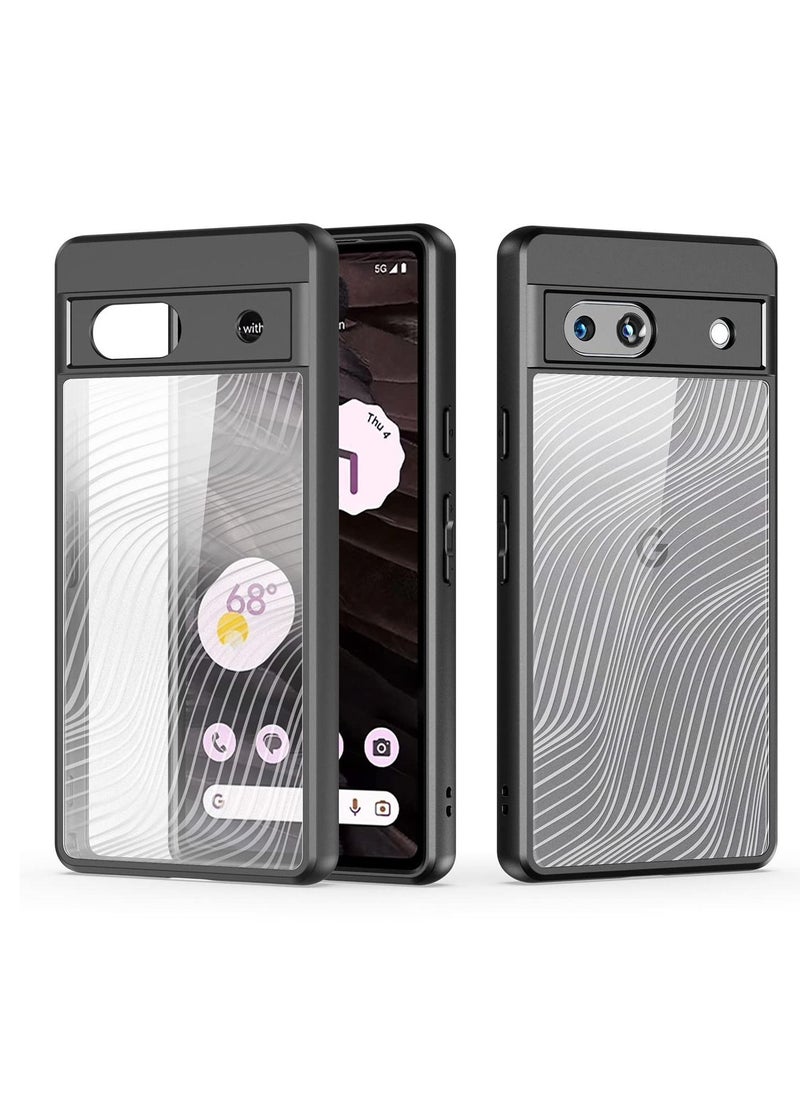for Google Pixel 7A 2023 5G Phone Case Slim Shockproof [Non-Yellowing][Military Grade Drop Protection]for Google Pixel 7a, Crystal Clear