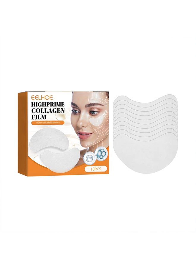 EELHOE collagen eye mask, collagen essence soft skin lifting elastic crystal eye mask - Image 1