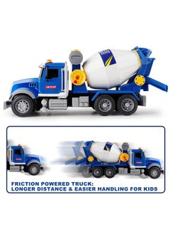 Toddler Trucks Toys For Boys Age 1-3 3-5,Big Cement Mixer Truck With Lights And Sounds,Kids Boy Toys Christmas Birthday Gift Car - pzsku/Z68F3325536B2760BB59BZ/45/_/1734347997/8d431d49-944b-4464-8712-7b6cfc1105cc