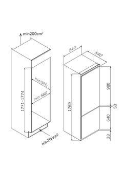 MILLEN MBIM 177.1ID Built-in Refrigerator – Advanced Cooling with Modern Efficiency - pzsku/Z68F3338DFF34DA73EEC7Z/45/_/1738306815/d0fabf42-569f-49cc-831c-a69805d80e03