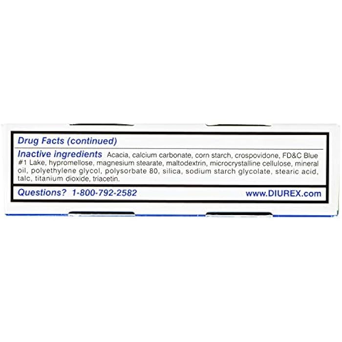 Diurex Water Pills + Pain Relief - Relieve Water Bloat, Cramps, & Fatigue - 42 Count - Image 5