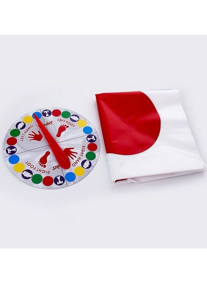 تويستر لعبة تويستر، لعبة لوحية كلاسيكية لحفلة تويستر، لعبة تويستر جماعية للاعبَين أو أكثر، لعبة تويستر للأطفال، لعبة حصيرة أرضية، ألعاب توازن مضحكة مع دوار لحفلة لعب داخلية وخارجية - Image 4