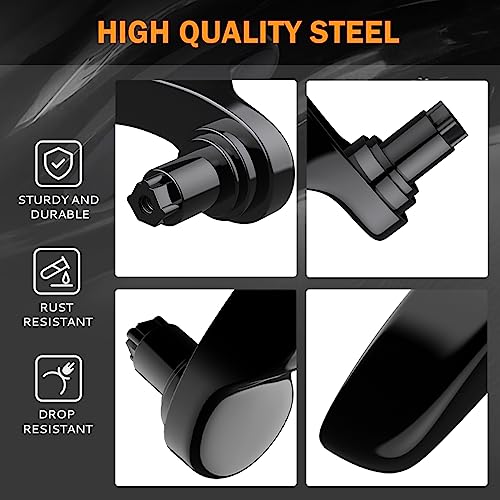 PBYMT Saddle Bag Latches Kit Steel Saddlebag Lid Lifters Handle Lever Fit for Harley Touring Road King Street Glide Electra Glide Ultra Limited 2014-2024 - Image 3