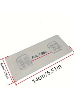 Boho 2pcs Chic Self-Adhesive Wall Hooks - No Drill Installation For Bathroom, Bedroom, And Kitchen Organization  - Image 2