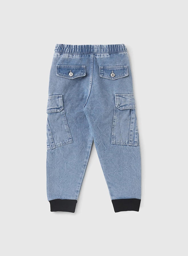 CN Jeans wear Kids Boys Summery Trousers Light Jeans  - Image 3