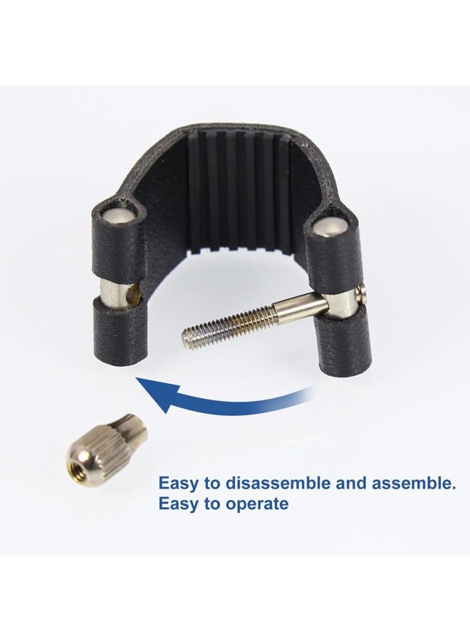 Danchet Tenor Saxophone Ligature Fastener, Leather Ligature and Plastic Cap for Tenor Saxophone… - Image 3