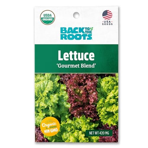 Back to The Roots 100% Organic Seed Packet - Lettuce 'Gourmet Blend' 420mg - Image 1