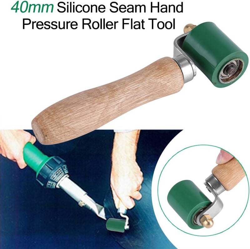 Fydun Silicon Seam Hand Pressure Roller Fydun Seam Hand Pressure Roller Roofing PVC Welding Tool 40mm Silicone High Temperature - Image 2