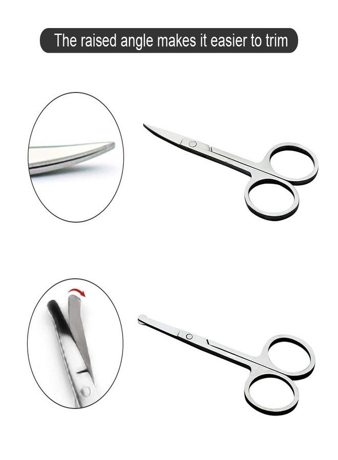 Vlike 7 in 1 Eyebrow Grooming Kit for Women Eyebrow Scissors Eyebrow Brush Set Brow Brushes Scissors Tweezers Replaceable Eyebrow Razor - Image 2