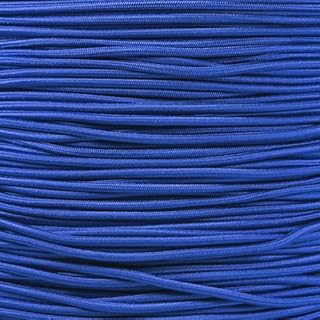 Paracord Planet PARACORD PLANET 1/8 Inch Shock Cord Ã¢â‚¬â€œ Choose from 10, 25, 50, and 100 Feet Ã¢â‚¬â€œ Made in USA (Electric Blue,  - Image 1