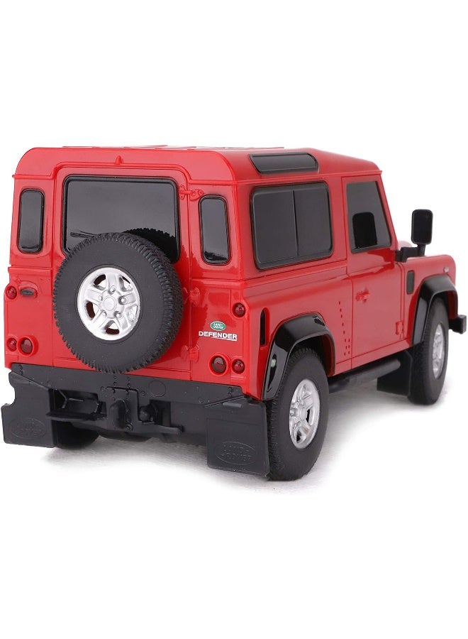 Rastar 1:24 Scale Land Rover Defender Remote Control Car, Officially Licensed Land Rover RC Toy Car for Kids - Image 4