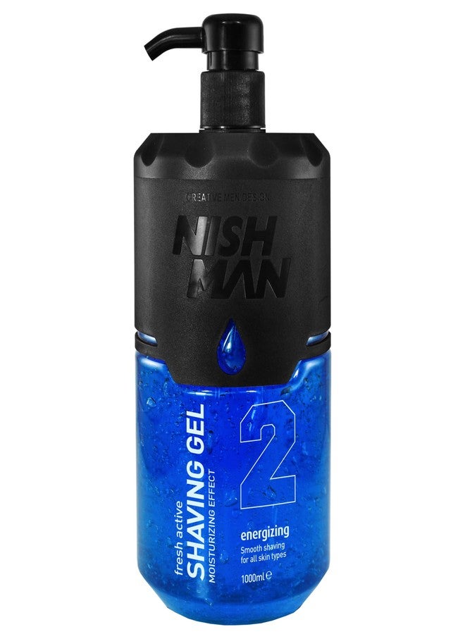Nishman Shaving Gel 02 1000 ml - Image 1