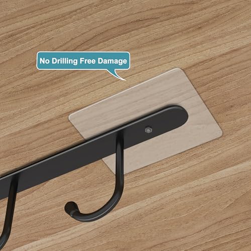 ECROCY Mug Holder for Cabinet, Clip-On Shelf and Fits Shelves up to 3/4", 3pcs Mug Organizer for Kitchen, No Drilling Free Damage - Image 5