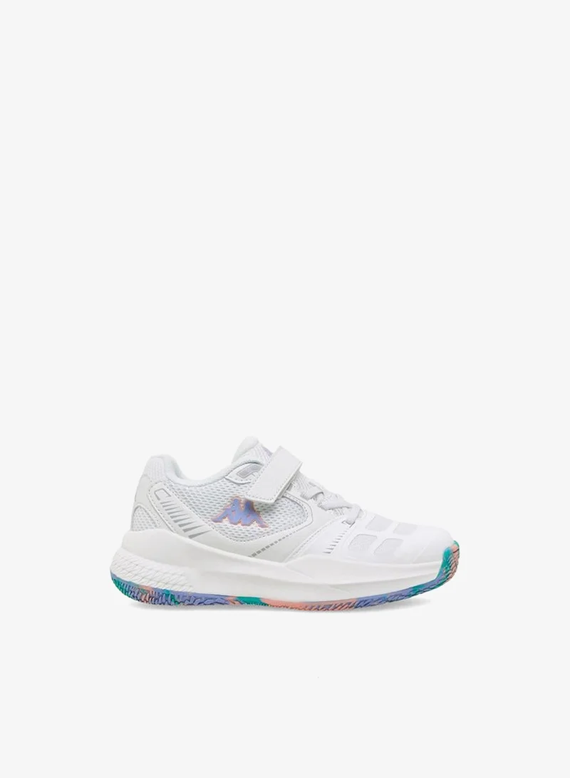 Kappa WHITE Girls Hook & Loop Ankle Sneakers for Women | Best Price UAE