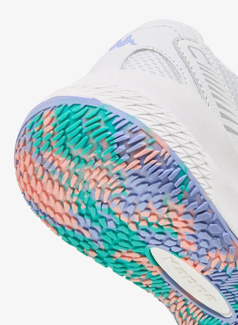 Kappa WHITE Girls Hook & Loop Ankle Sneakers for Women | Best Price UAE