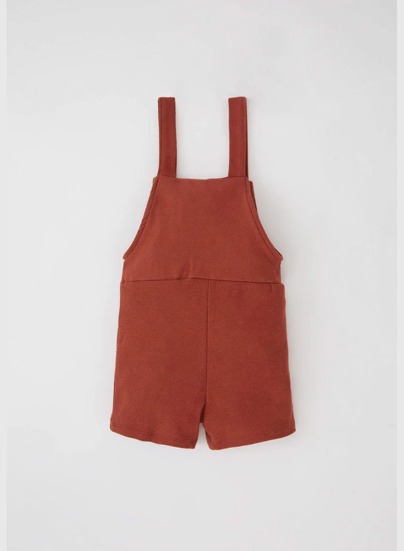 DeFacto Strappy Label Print Dungarees