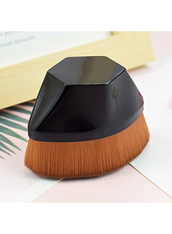 Hilareco Mushroom Head Air Cushion CC Cream Natural Foundation,Phoera Powder, Bright Makeup Base Long Lasting with Makeup Sponge and Flat Top Kabuki Foundation Brush (# 02 Natural) - Image 5