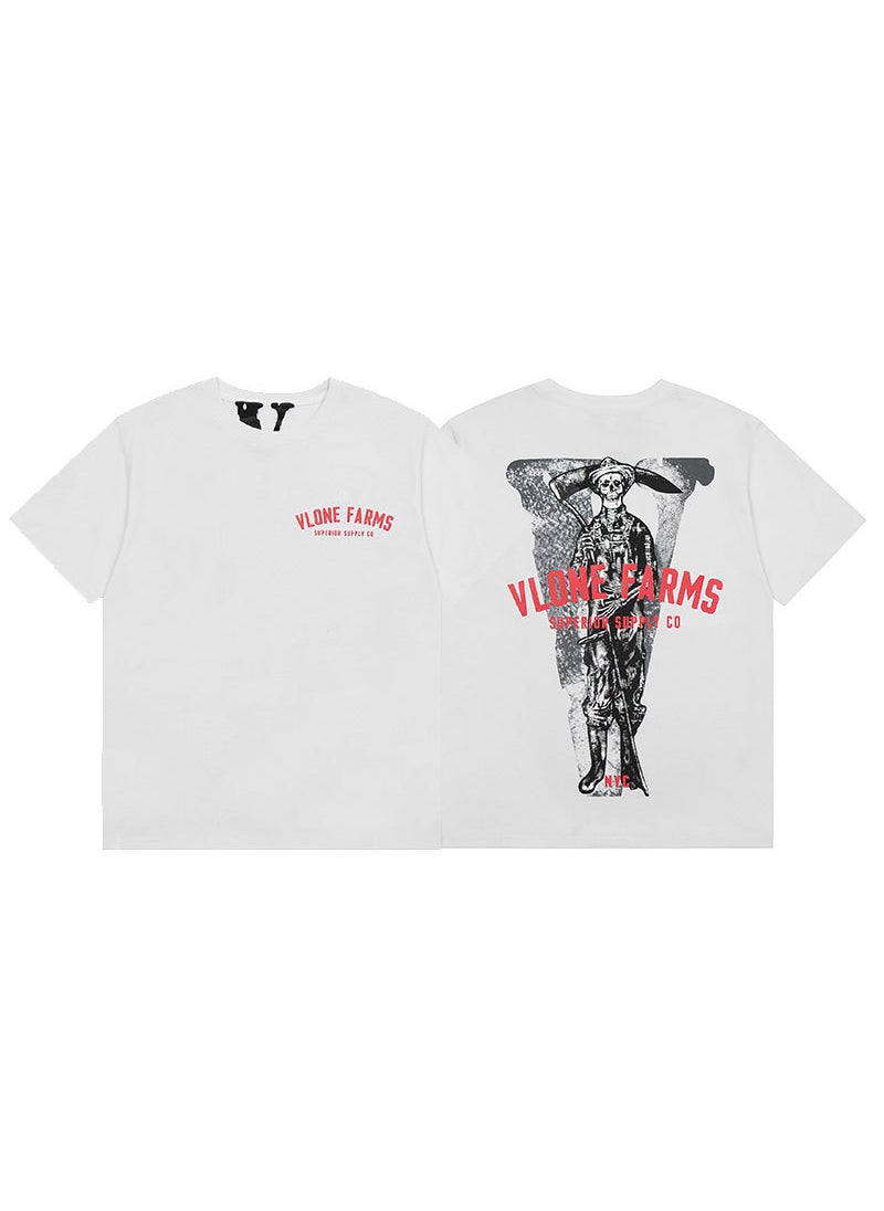 VLONE FOG Reflective Mosaic Tee Unisex 6232 White