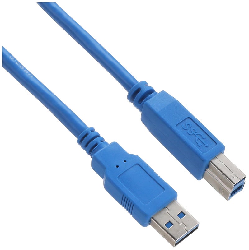 Keendex kx2392 male to male cable, 1 m - blue - Image 1
