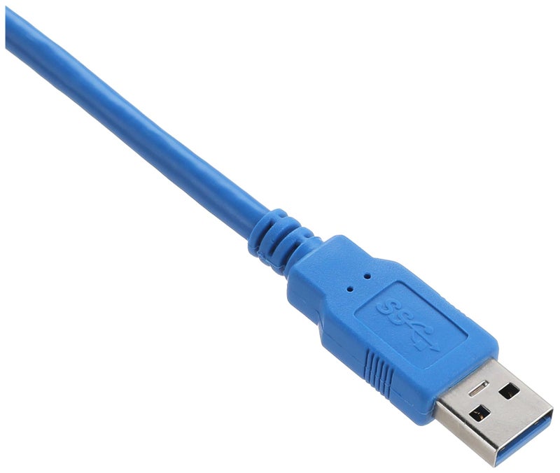Keendex kx2392 male to male cable, 1 m - blue - Image 3