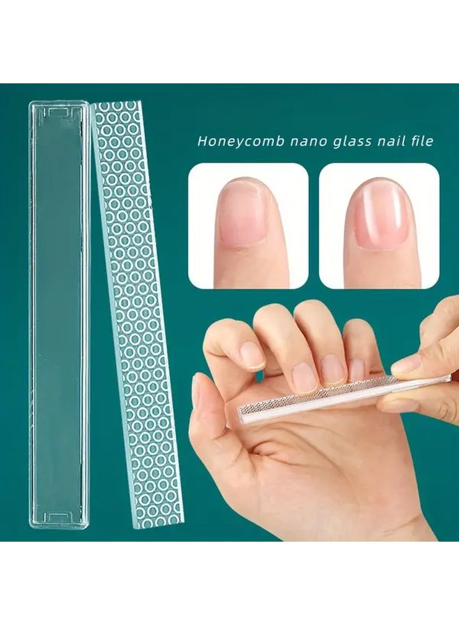 Hexagonal Nano Glass Nail File For Manicure Pedicure Grinding Polishing Exfoliation Color 3 - Image 5