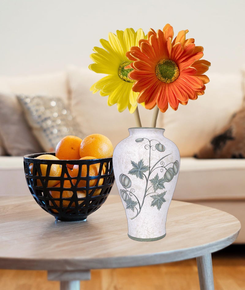 INIMAGINE IN-IMAGINE 4 Pcs Artificial Flowers Bunch, Flower for Vases for Home Decor, Home Decor Fulang Chrysanthemum High-End Simulation Multi-Color Hand-Held Decoration(White Yellow Pink Orange Red) - Image 5